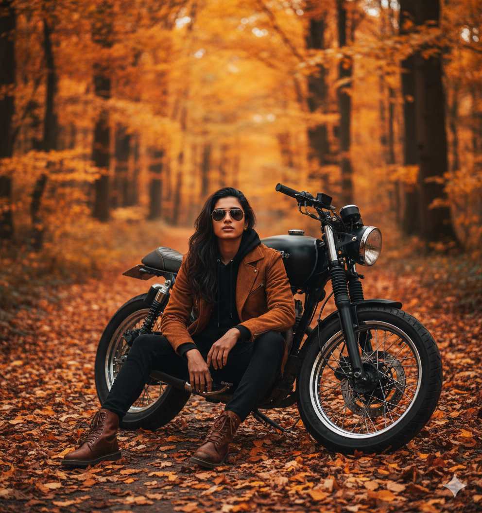 Cinematic Autumn Portrait Prompt Aesthetic | Nano Banana Prompt