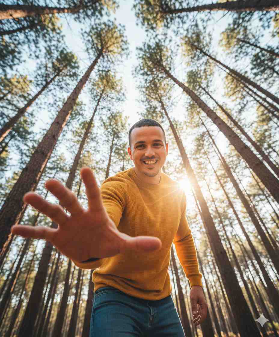  Low Angle Adventure Shot Gemini Ai Prompt