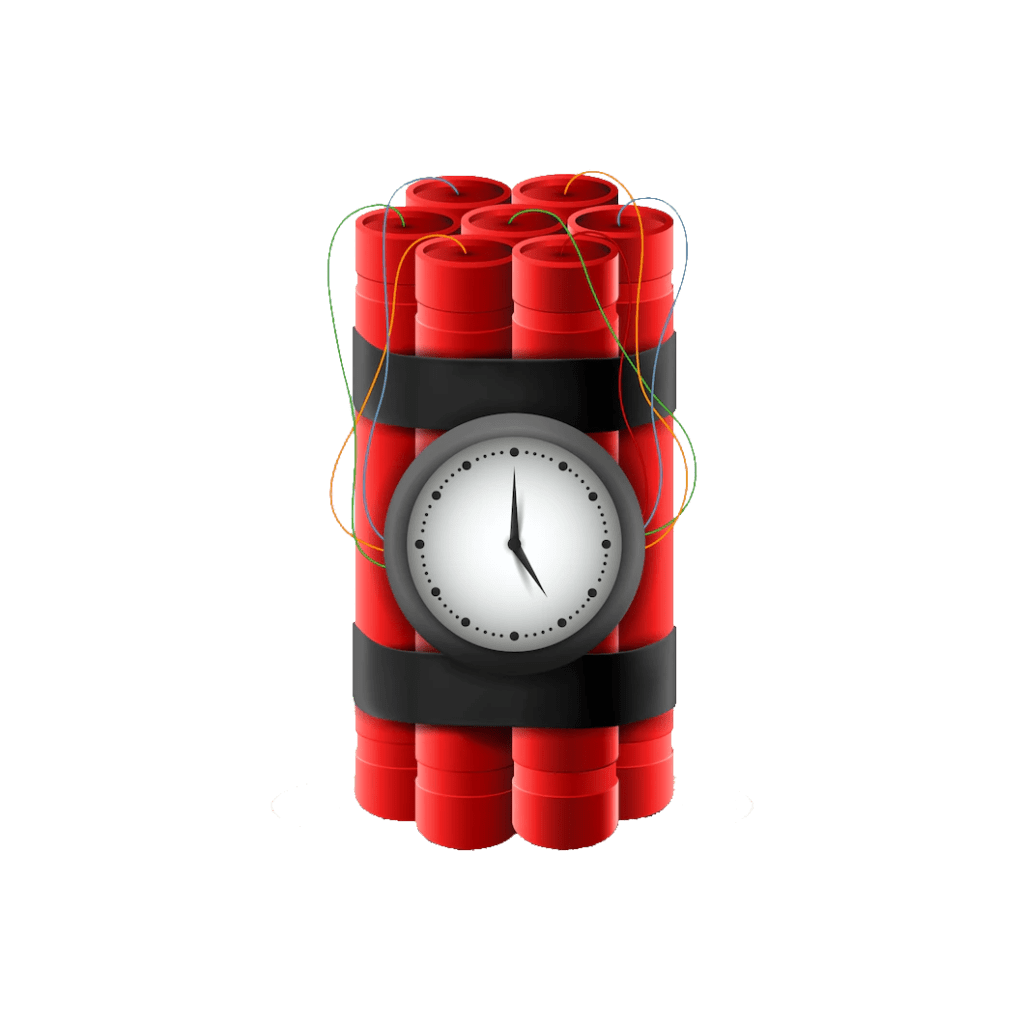 3d red time bomb design, time bomb png, vector red time bomb png, bomb ...