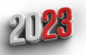Happy new year 2023, New year text, 3d new year text 2023