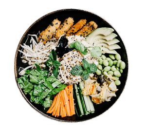 Food bowl png, Vegetables On Bowl, Japanese Food, Food Photography, Japanese Food recipes