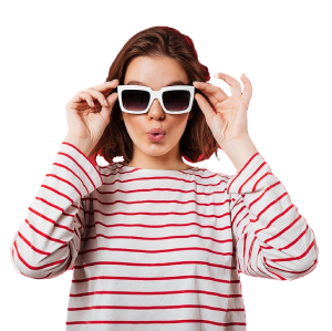 Young lady with sunglasses png, Fashion Eyewear png images