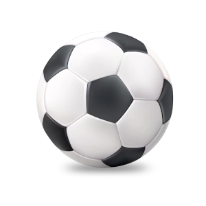 Realistic soccer ball png, black & white soccer ball, football, World cup, sports balls