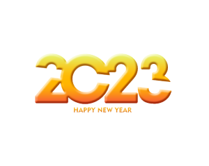 New year 2023 text, Happy new year 2023 background, New year 2023 typography