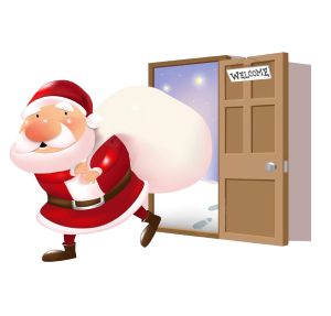cute santa 3d, Christmas 3d cartoon, santa gift, christmas snowman, christmas gift, christmas present, christmas holiday