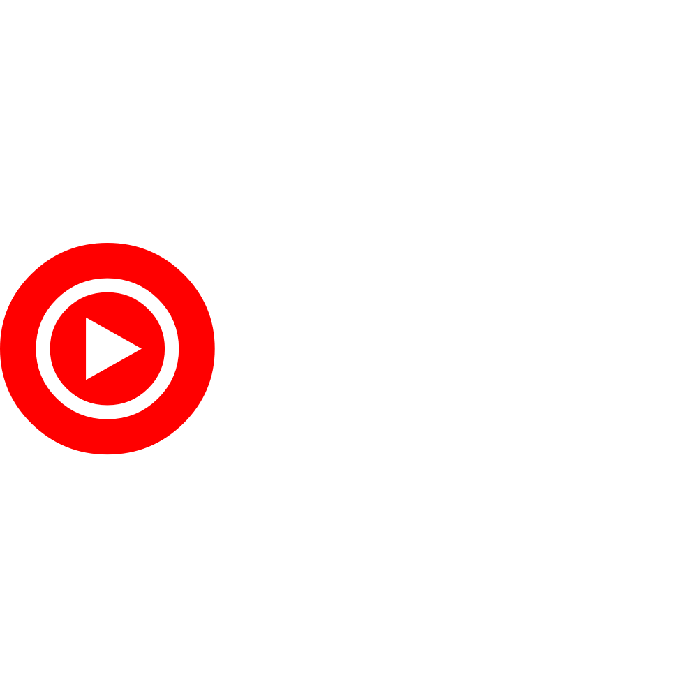 youtube music logo white png, youtube music logo png white, youtube music icon, white youtube music logo transparent
