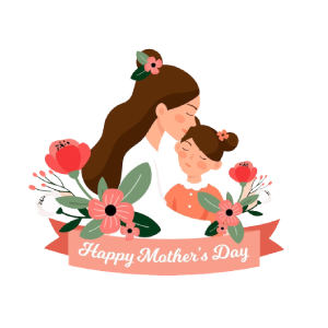 Floral mother's day 2023, mothers day illustration, mothers day mom, happy mothers day, mothers day flowers, family love, mother day celebration illustration, mother png, mother love png, parenthood png image, family celebration png, happy parents png