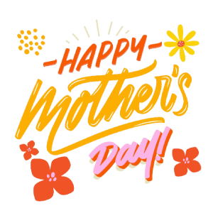 Mother's day lettering 2023, mothers day mom png, happy mothers day wish text, best mom lettering, mom love image