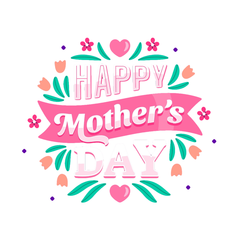 Colourful happy mothers day text png, happy mothers day wishes, happy ...