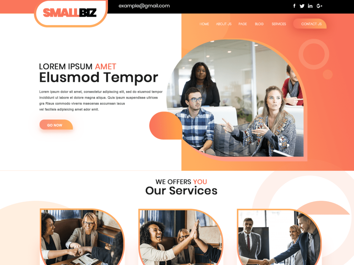 Amazing WordPress theme for Software company 